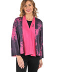 Anna Reversible Jacket Very Berry - Front View