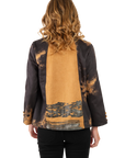 Bailey Ultrasuede Blazer Pecan Brown - Back View