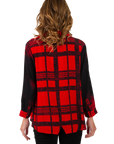 Ruby Blouse Cherry - Back View