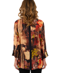Hallie Blouse Brick - Back View