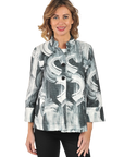 Eden Jacket Black - Front View
