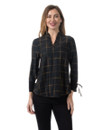 Esther Reversible Knit Top Tapenade - Reverse View