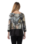 Estella Knit Top Chai - Back View