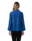 Zoey Mesh Jacket Blue Iolite - Back View