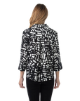 Fiona Blouse Black - Back View