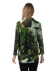 Alisson Blouse Avocado - Back View
