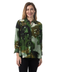 Alisson Blouse Avocado - Front View