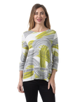 Magnolia Knit Top Apple Green - Front View