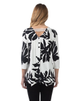 Magnolia Knit Top White - Back View