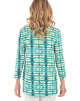 Irene Knit Top Tropical - Back View