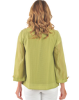 Mia Organza Jacket Winter Pear - Back View