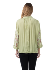 Kyla Eyelet Blouse Winter Pear - Back View
