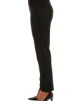 Charlie Ultrasuede Pant Black - Side View