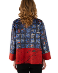 Stella Ultrasuede Jacket Brick - Back View