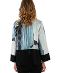 Stella Ultrasuede Jacket Gray - Back View