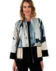 Stella Ultrasuede Jacket Gray - Front View