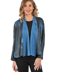 Anna Reversible Jacket Peacock - Front View