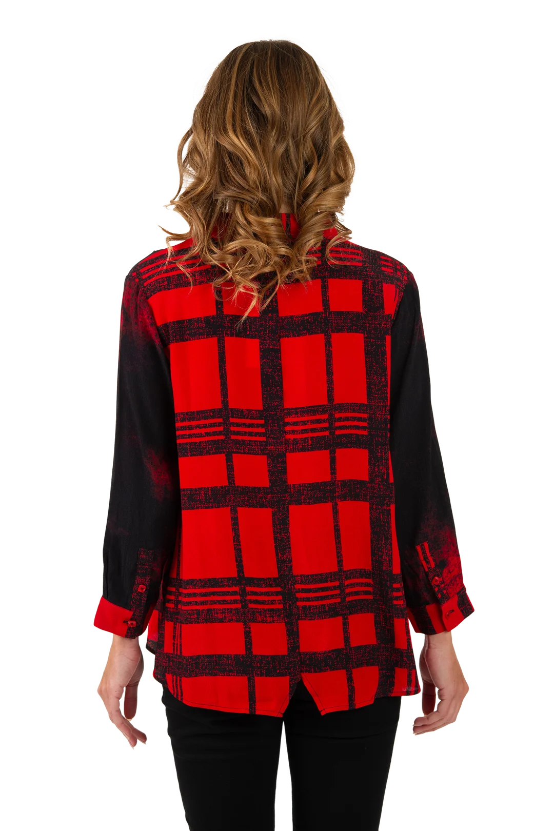 Ruby Blouse Cherry - Back View