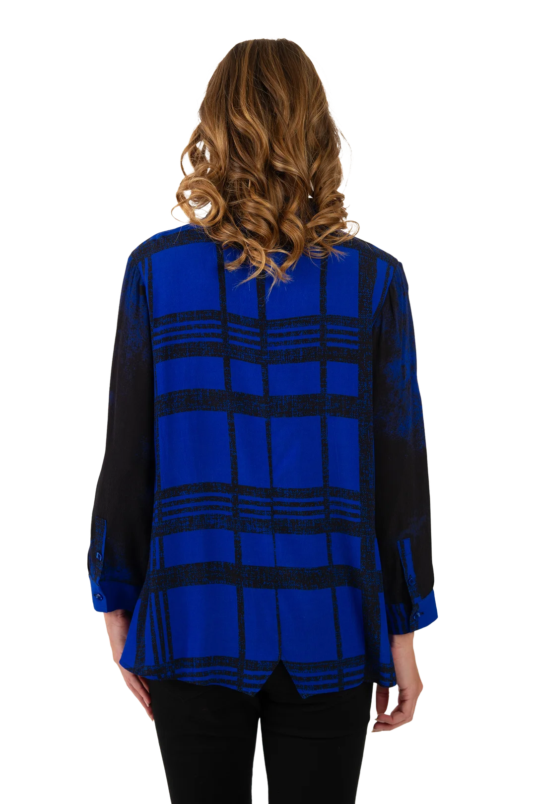 Ruby Blouse Royal Blue - Back View