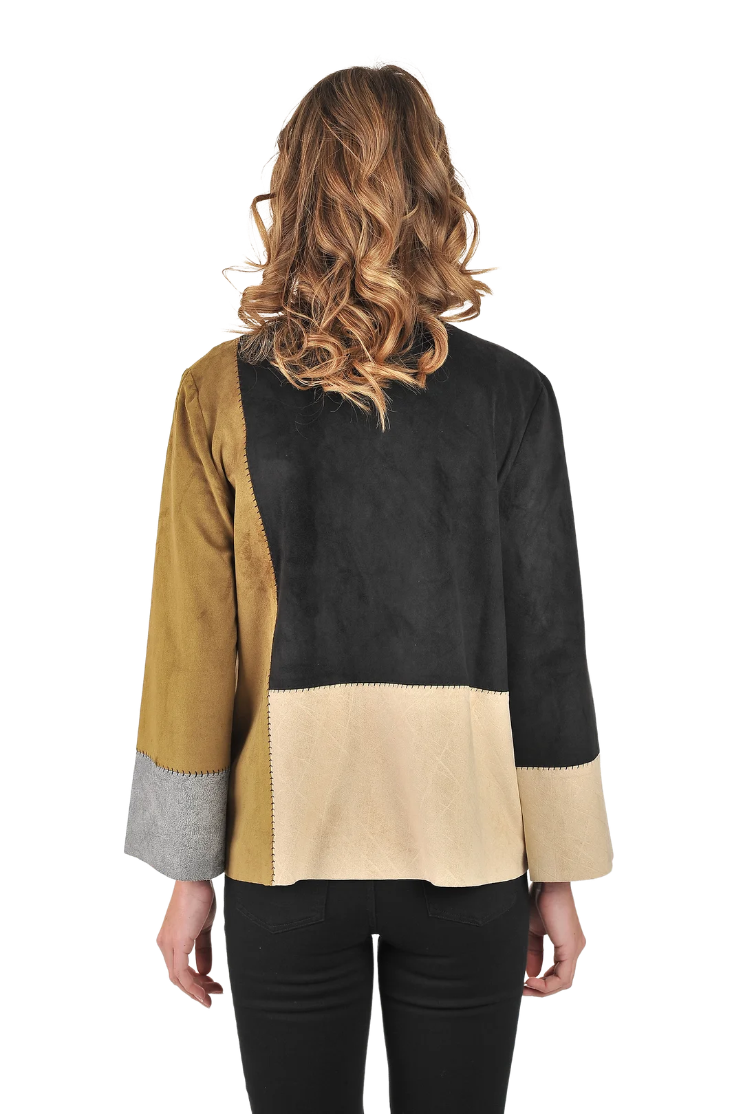 Clara Ultrasuede Jacket Butternut - Back View