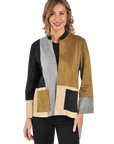 Clara Ultrasuede Jacket Butternut - Front View
