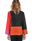 Clara Ultrasuede Jacket Velvet - Back View