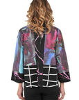 Iris Ultrasuede Jacket Fuchsia - Back View