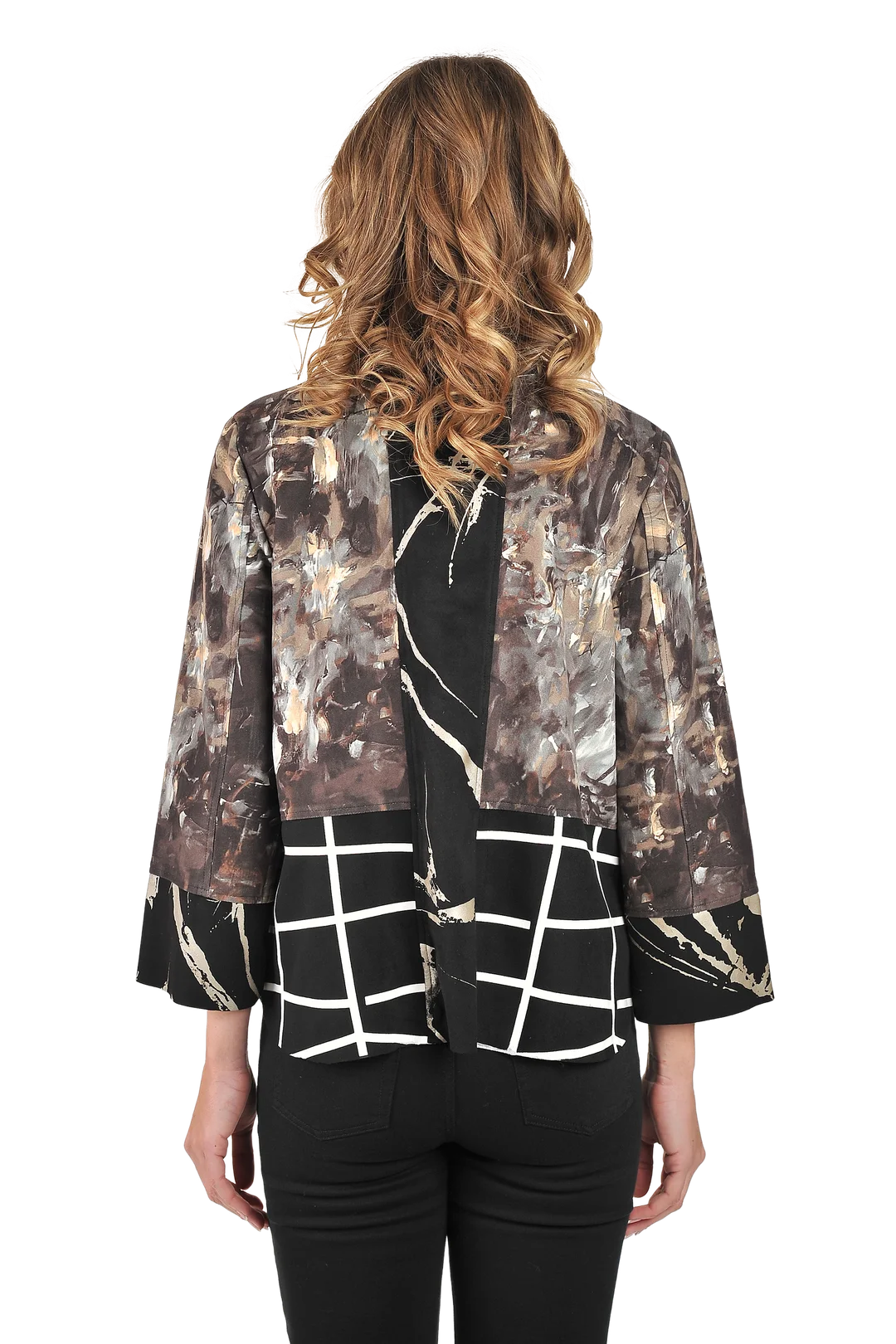 Iris Ultrasuede Jacket Safari - Back iew