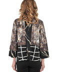 Iris Ultrasuede Jacket Safari - Back iew