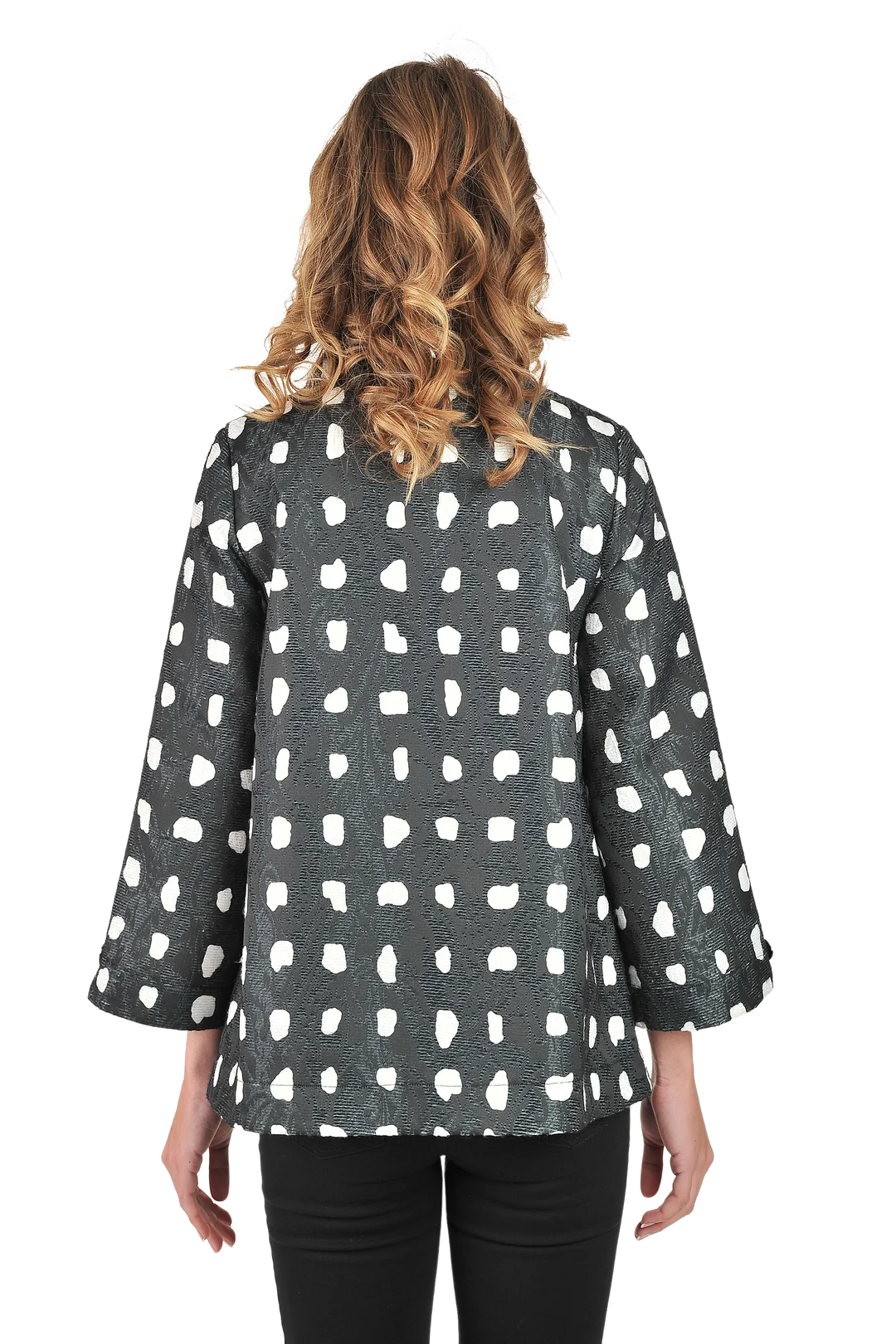 Zoey Jacket Black - Back View