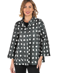 Zoey Jacket Black - Front View