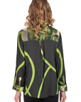 Jacqueline Blouse Peridot - Back View