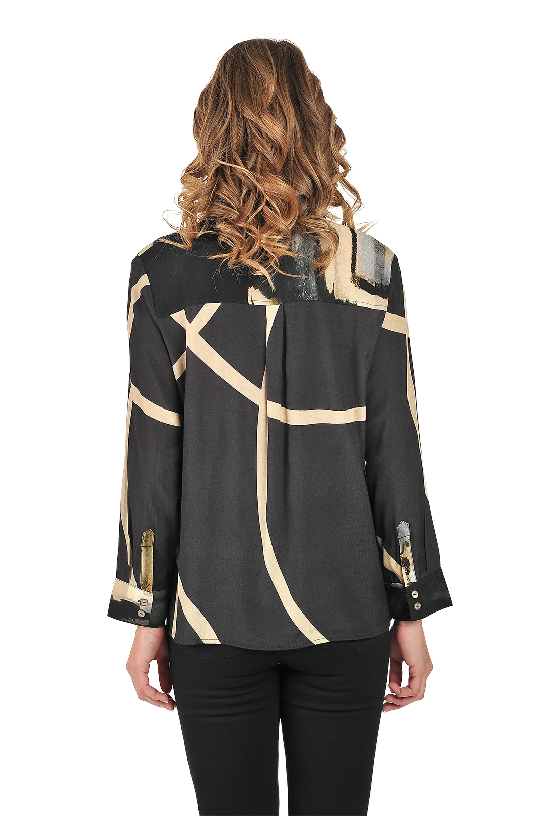 Jacqueline Blouse Safari - Back View