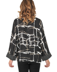 Lexi Blouse Black - Back View
