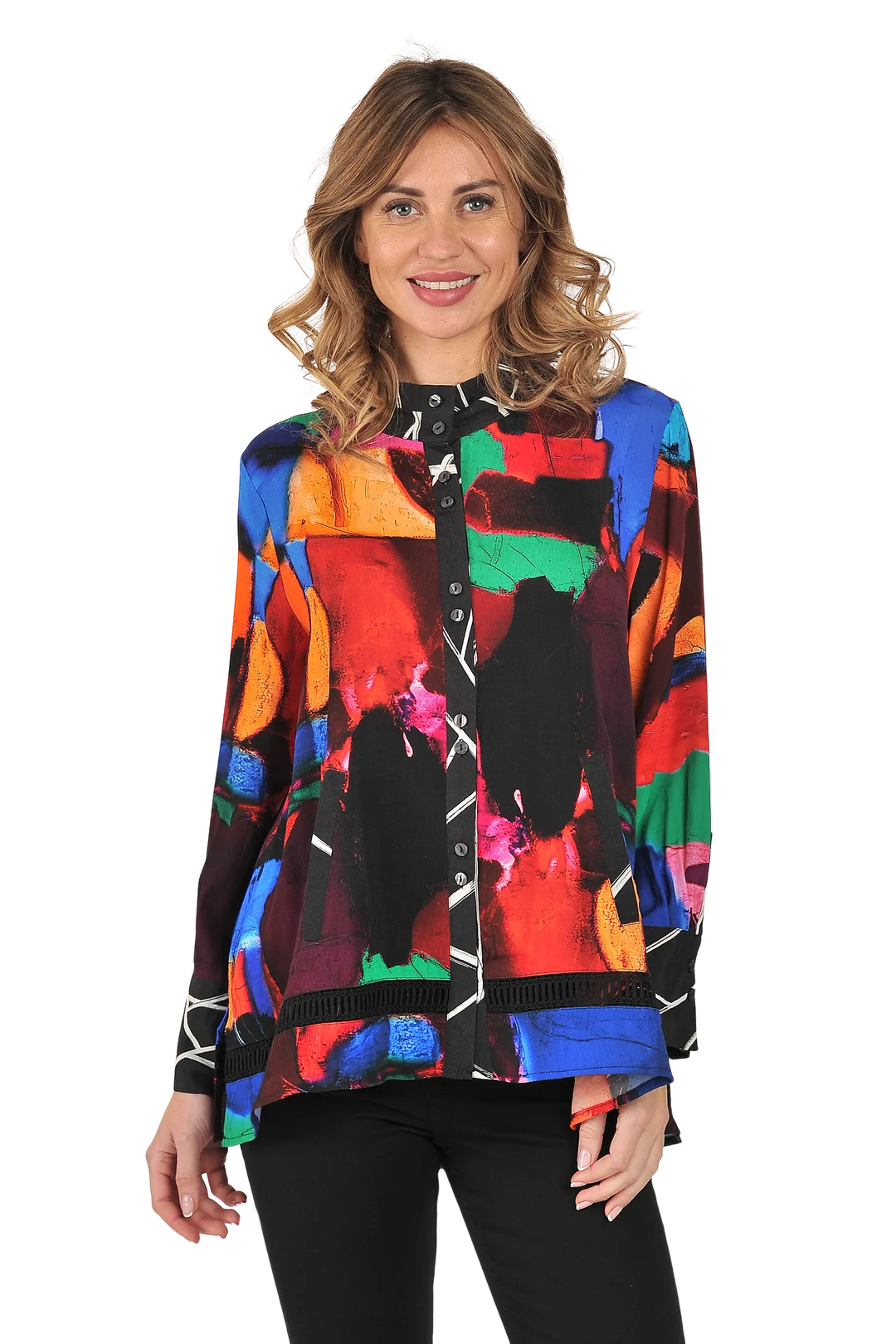 Millie Blouse Infinity - Front View