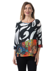 Paige Reversible Knit Top Infinity - Reverse View