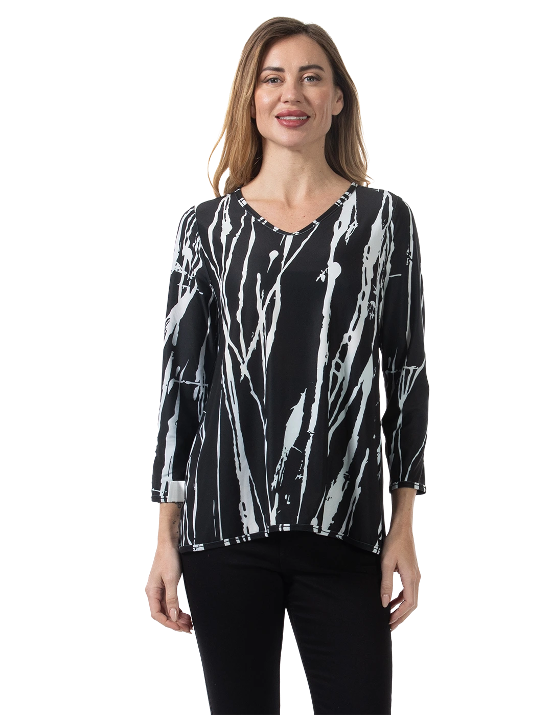 Aylin Reversible Knit Top  Infinity - Reverse View
