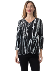 Aylin Reversible Knit Top  Infinity - Reverse View