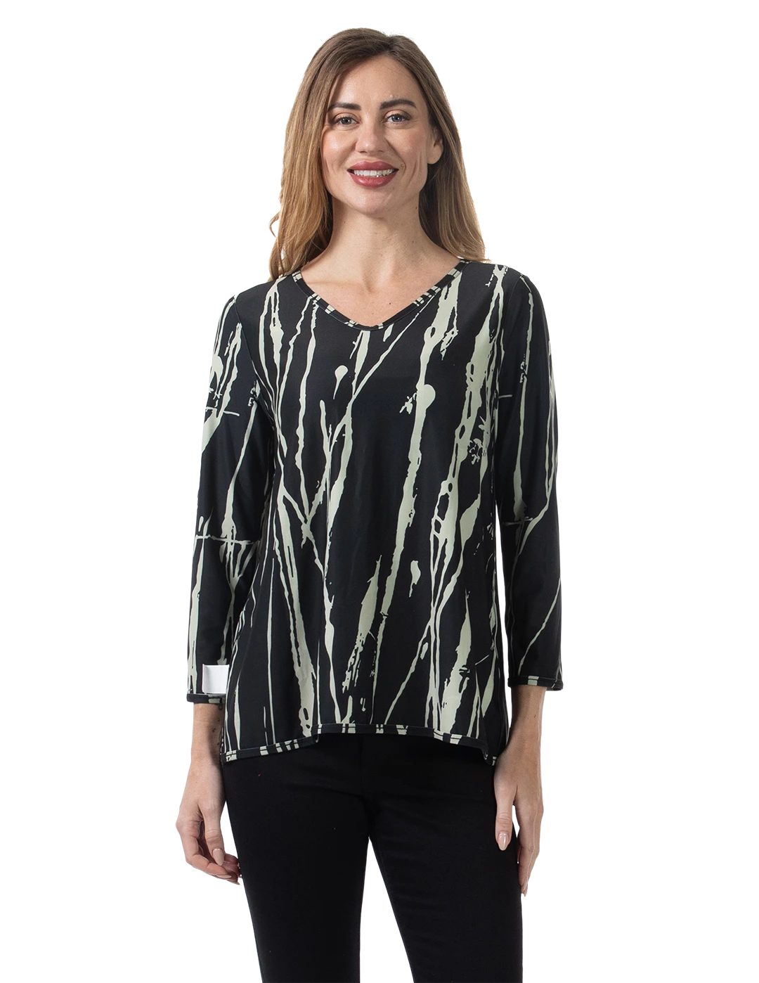 Aylin Reversible Knit Top Overcast - Reverse View