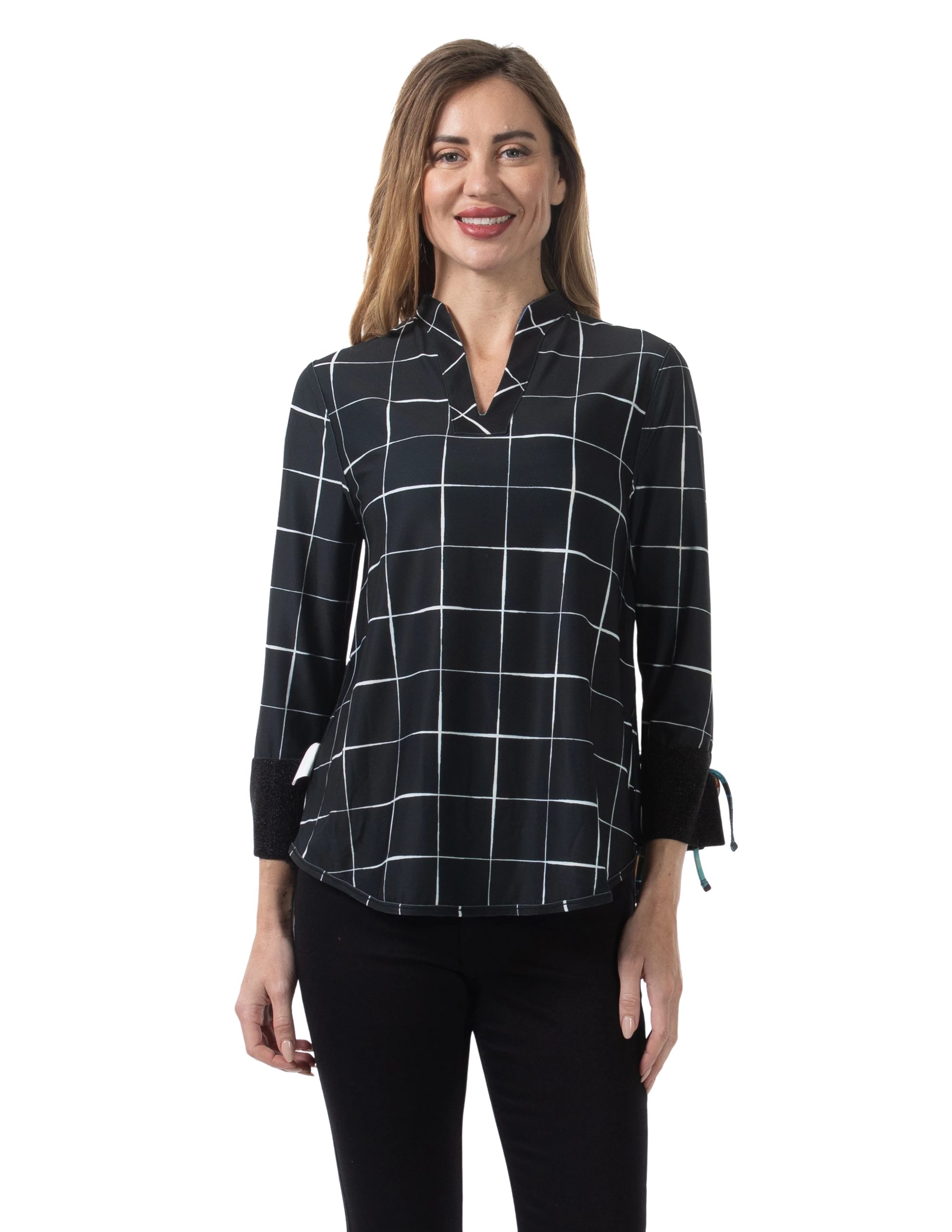 Esther Reversible Knit Top Infinity - Reverse View