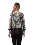 Estella Knit Top Chai - Back View