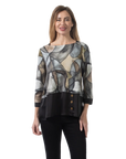 Estella Knit Top Chai - Front View