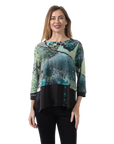 Estella Knit Top Cilantro - Front View