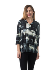 Harley Knit Top Charcoal - Front View