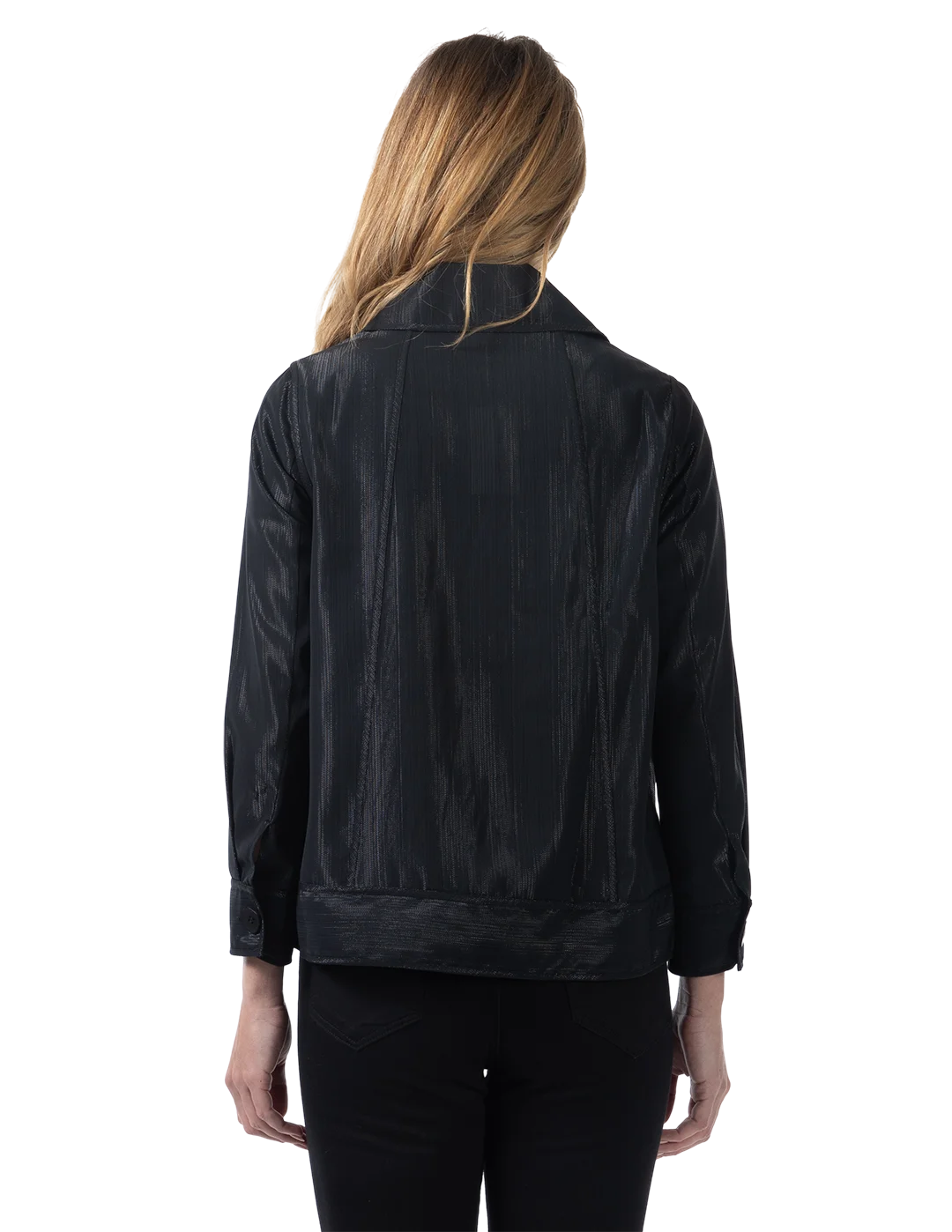 Madilyn Mesh Jacket Black - Back View