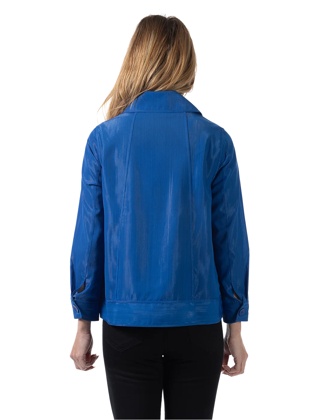 Madilyn Mesh Jacket Blue Iolite - Back View