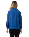 Madilyn Mesh Jacket Blue Iolite - Back View