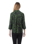 Fiona Blouse Avocado - Back View