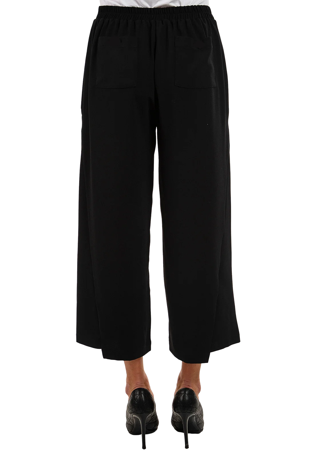 Melissa Ankle Pant Black - Back View