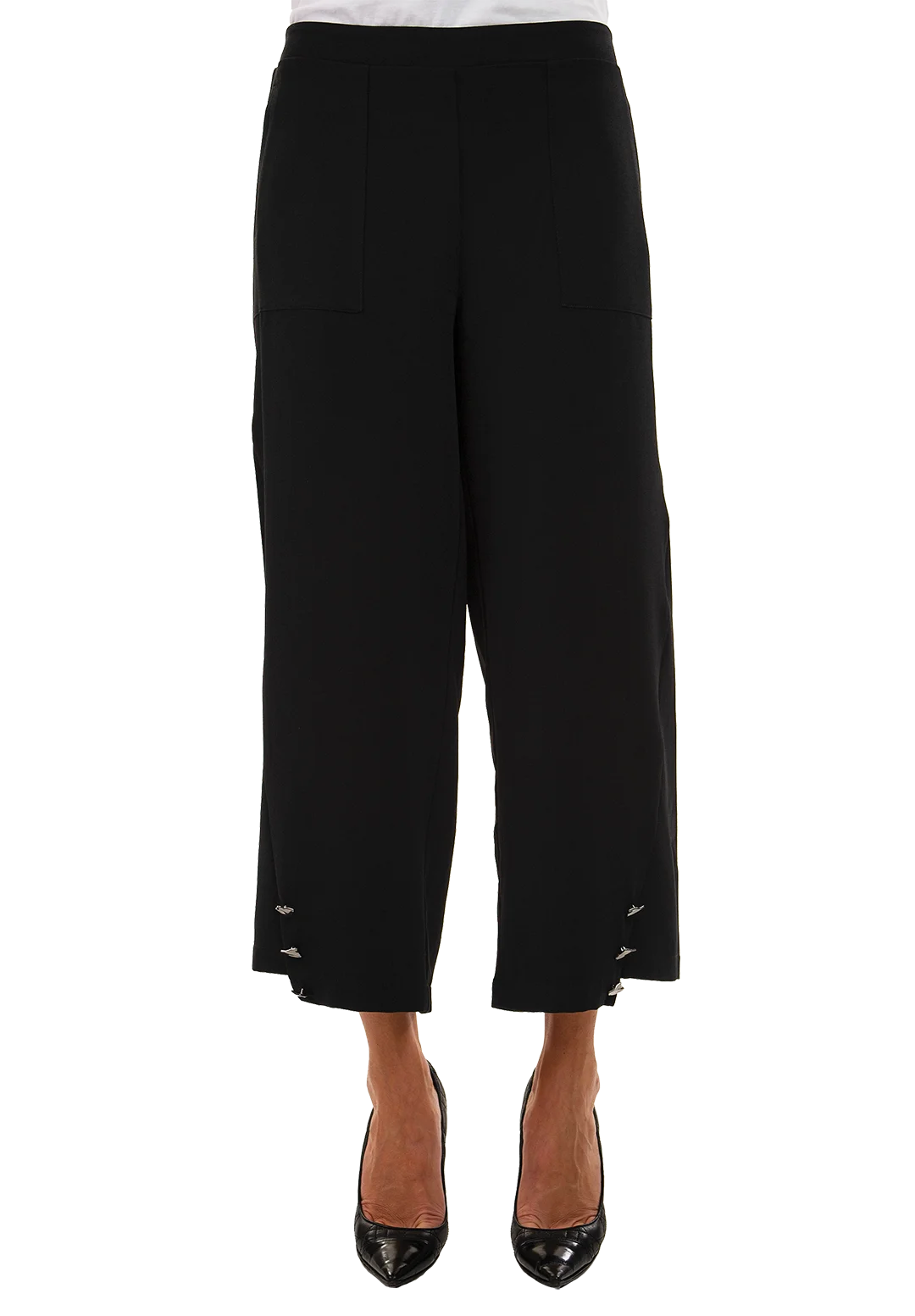 Melissa Ankle Pant Black - Front View